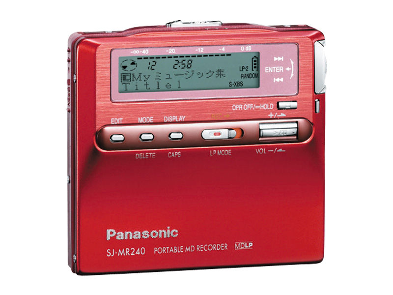 概要 ポータブルMDレコーダー SJ-MR240 | オーディオ | Panasonic