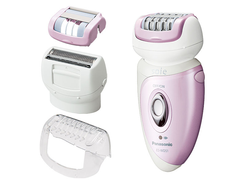 Panasonic パナソニック ソイエ soie ピンク ES-WD51 概要 ソイエ<シェーバーヘッド付> ES-WD51 | ボディケア（光エステ