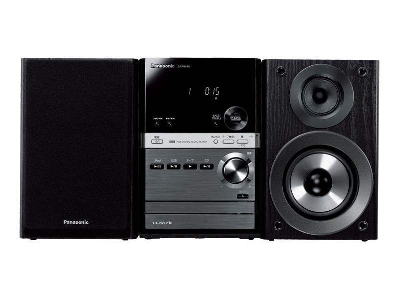概要 CDステレオシステム SC-PM48 | ミニコンポ／スピーカーシステム
