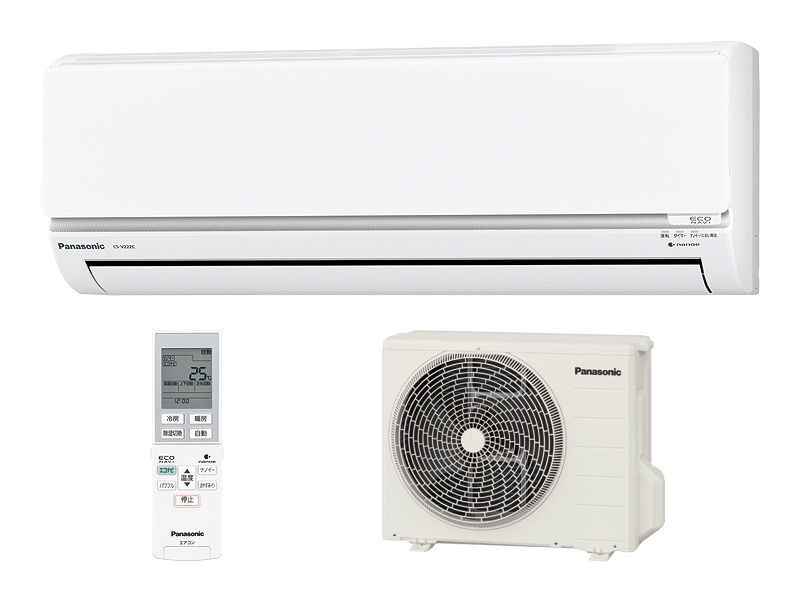 概要 インバーター冷暖房除湿タイプ ルームエアコン CS-V282C