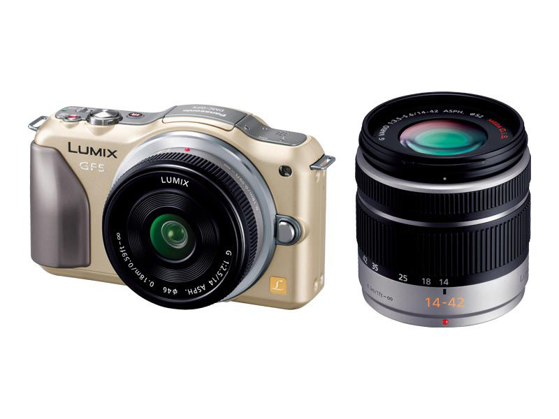 概要 デジタル一眼カメラ/ダブルレンズキット DMC-GF5W | LUMIX
