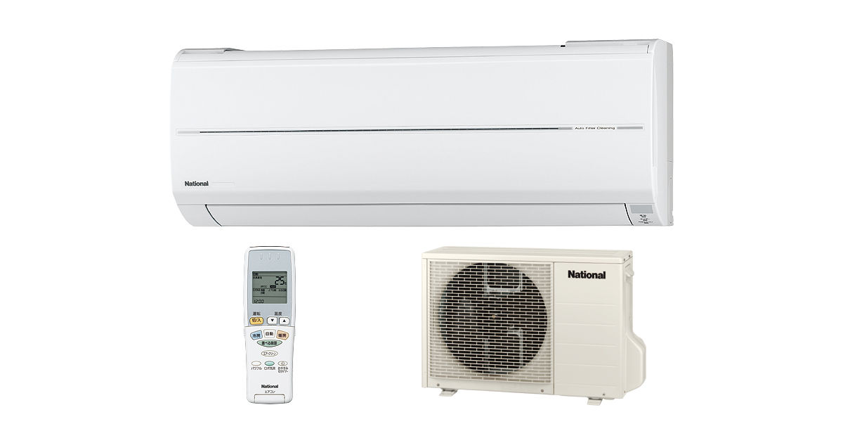 概要 インバーター冷暖房除湿タイプ ルームエアコン CS-SX258A