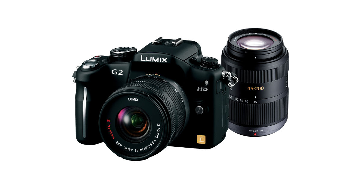 概要 デジタル一眼カメラ/ダブルズームレンズキット DMC-G2W | LUMIX