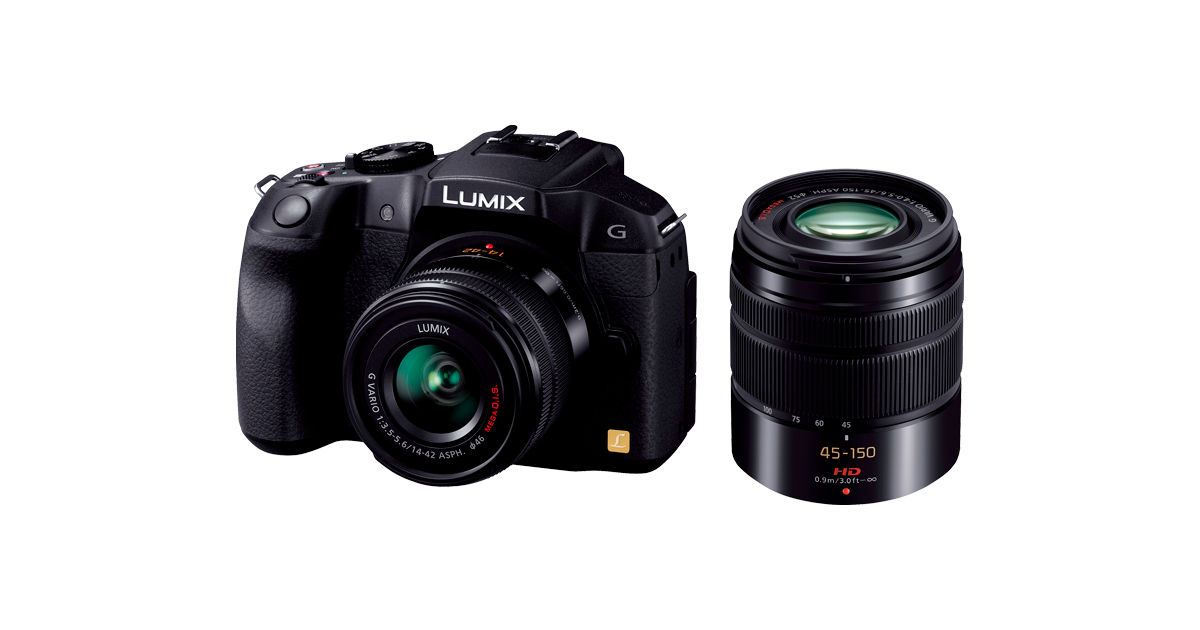 概要 デジタル一眼カメラ/ダブルレンズキット DMC-G6W | LUMIX