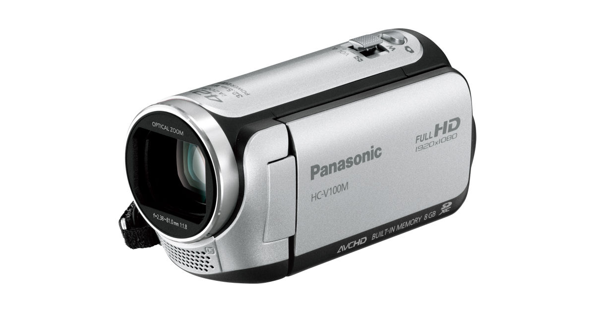 概要 デジタルハイビジョンビデオカメラ HC-V100M | デジタルビデオ