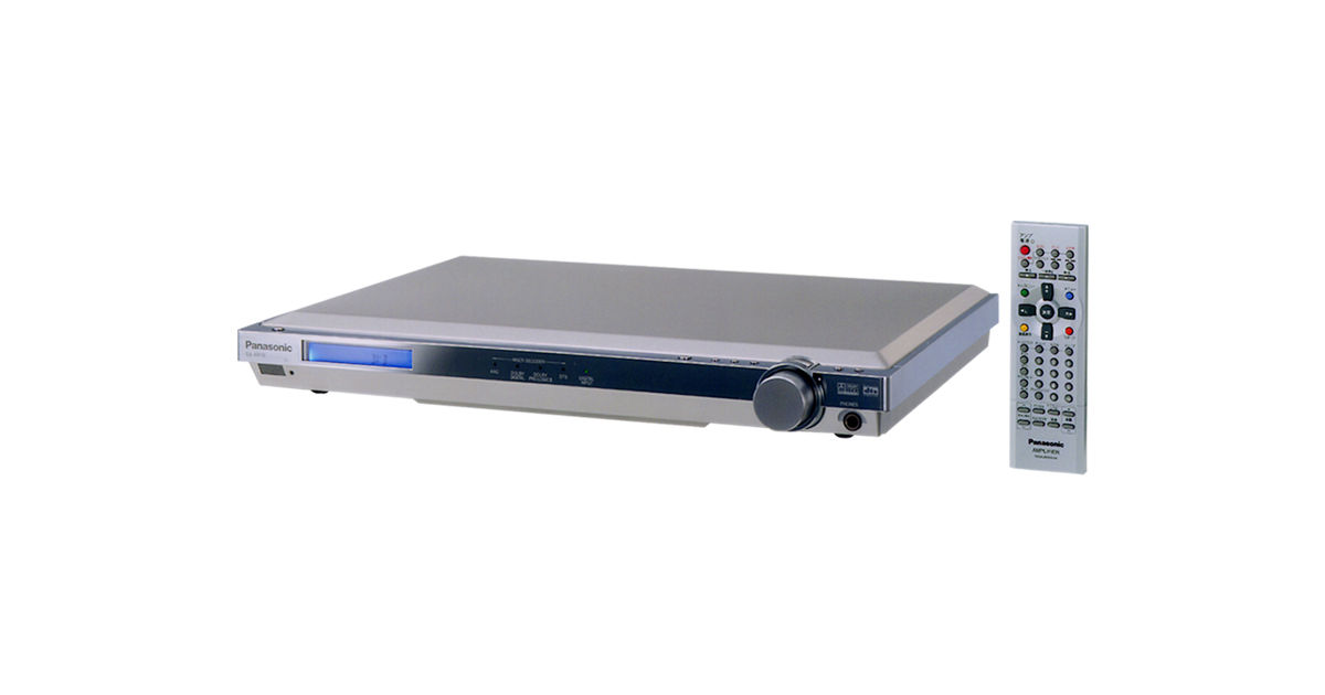 Panasonic デジタルAVコントロールアンプ SA-XR70-S 本物 Panasonic