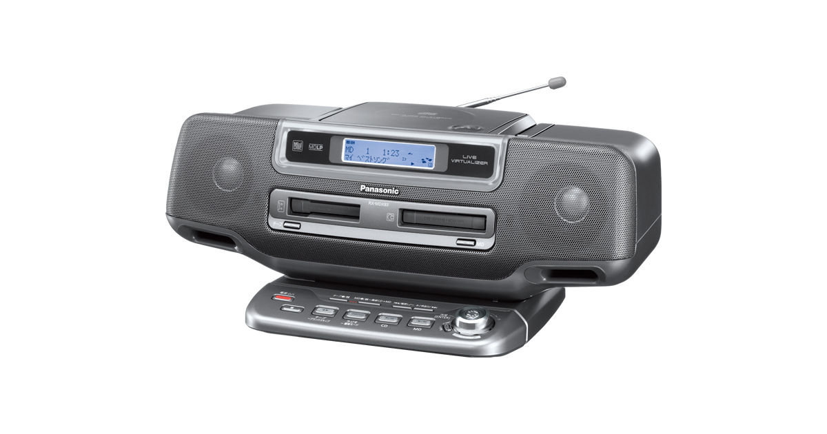 概要 パーソナルMDシステム RX-MDX83 | オーディオ | Panasonic