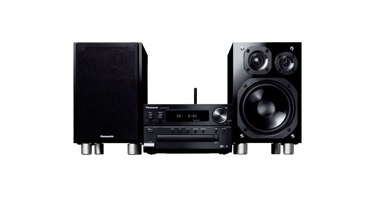 Panasonic ミニコンポ 音出し確認済 sa-pmx9 一般社団法人 日本