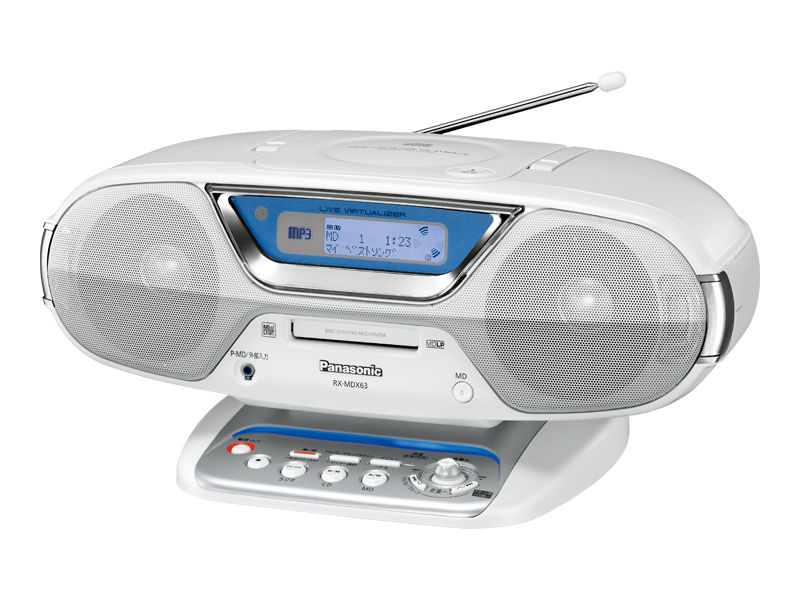 概要 パーソナルMDシステム RX-MDX63 | オーディオ | Panasonic