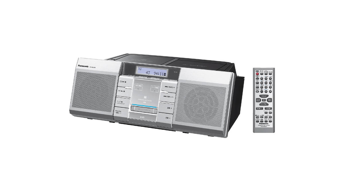 概要 パーソナルMDシステム RX-MDX85 | オーディオ | Panasonic