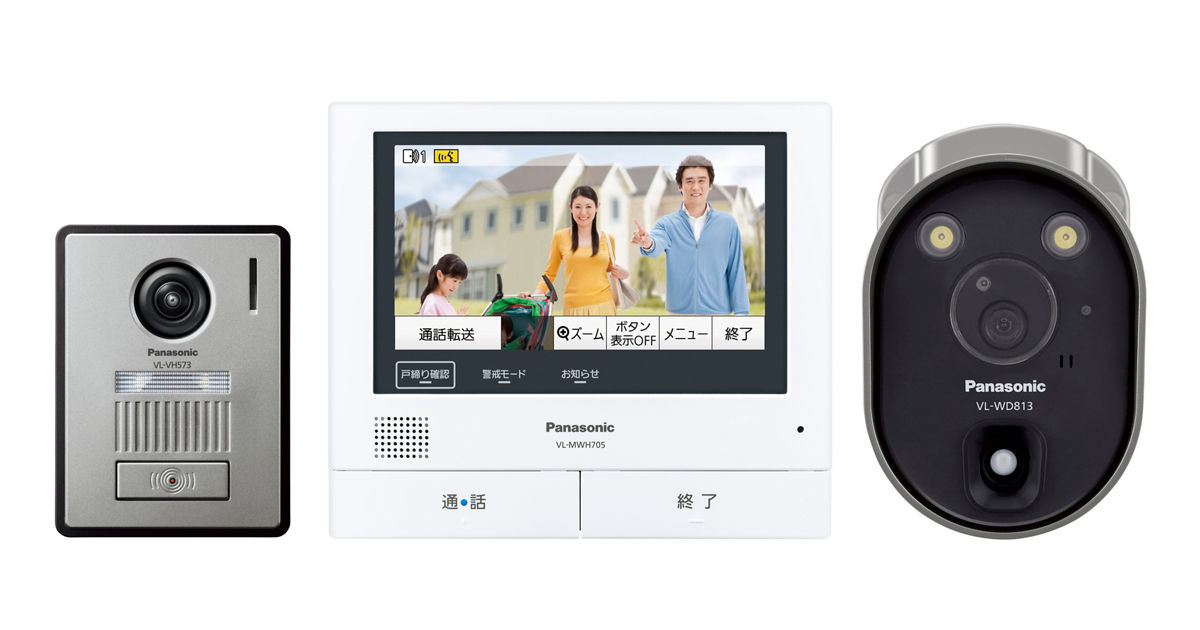 概要 テレビドアホン VL-SVH705KLC | インターホン・テレビドアホン