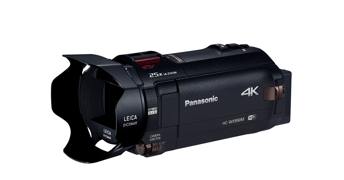 概要 デジタル4Kビデオカメラ HC-WX990M | デジタルビデオカメラ