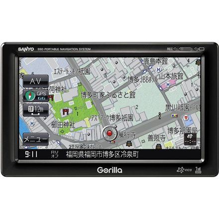 概要 ワンセグチューナー内蔵SSDポータブルナビゲーション NV