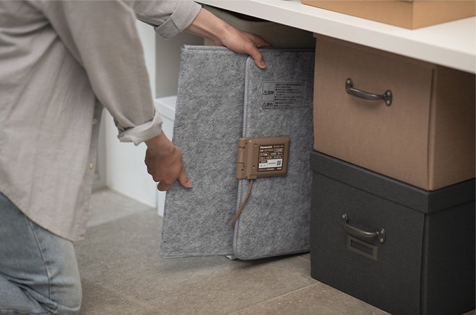 概要 デスクヒーター DC-PKD4 | 電気カーペット（ホットカーペット