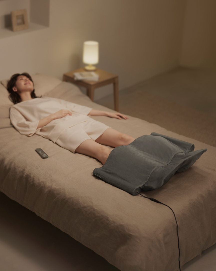 概要 エアーマッサージャー EW-RA152 ねるまえほっとリフレ