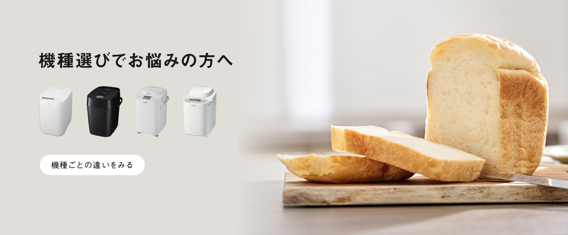 カテゴリー概要 | ホームベーカリー | Panasonic