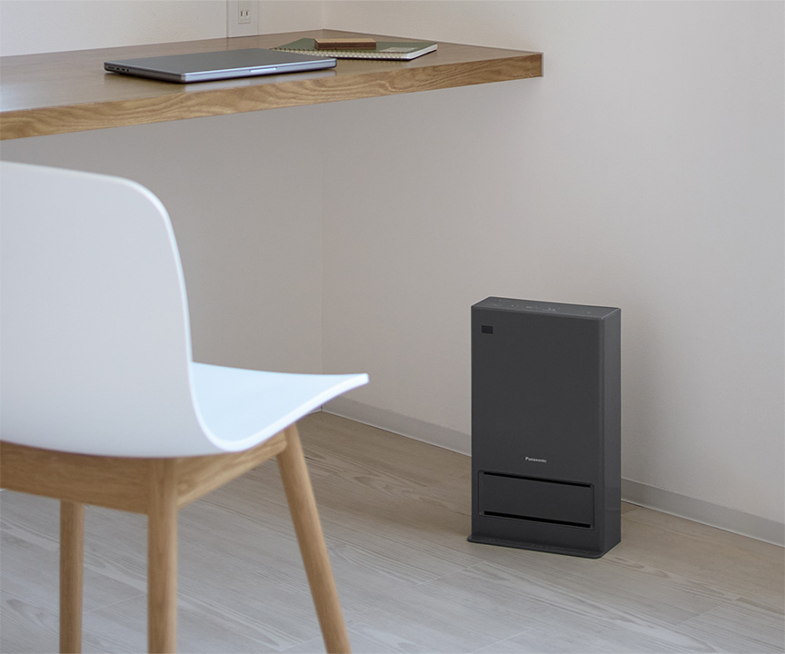 ナノイーX搭載 セラミックファンヒーターについて | 特長 ナノイーX