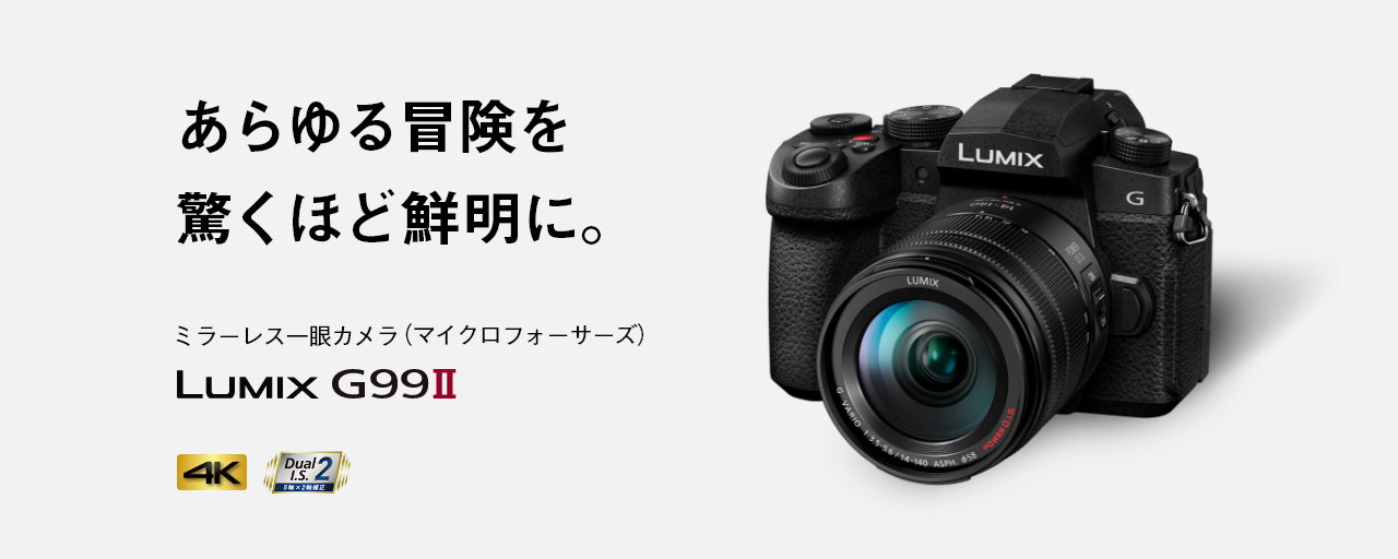 マイクロフォーサーズミラーレス一眼 LUMIX Gシリーズ | デジタル
