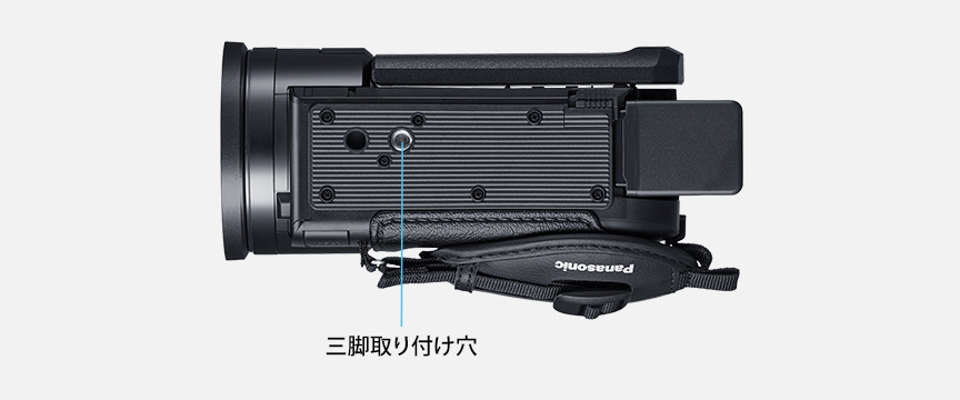 各部名称 | デジタルビデオカメラ | Panasonic