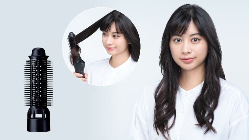 商品特長・効果 | 特長 くるくるドライヤー ナノケア EH-KN0J