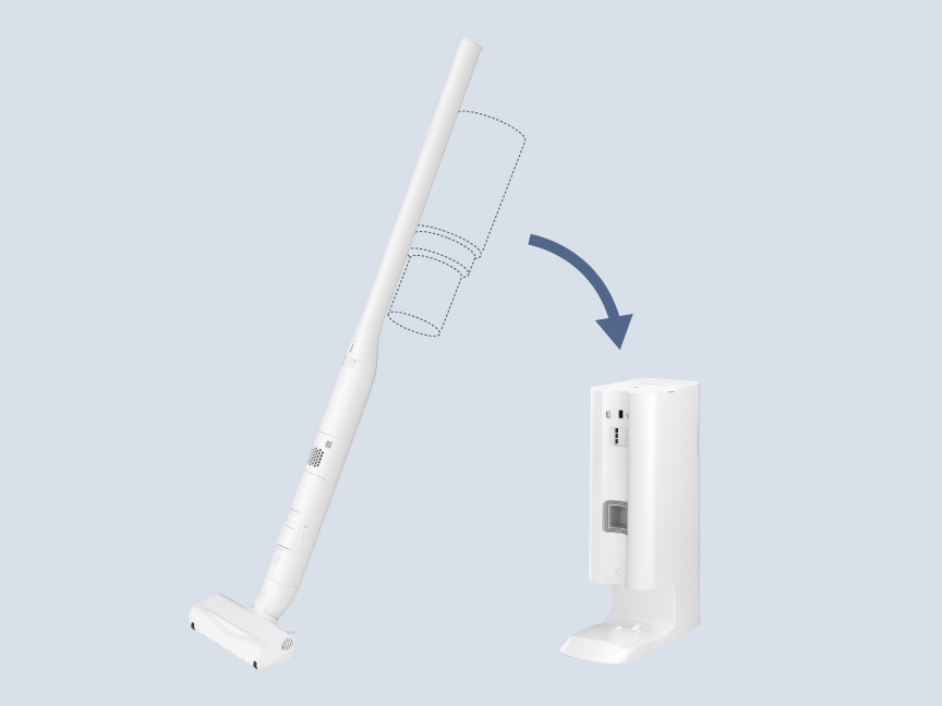 商品特長 | 特長 セパレート型コードレススティック掃除機 MC-NS100K