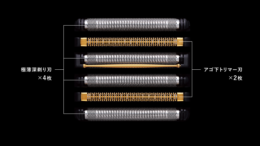 ラムダッシュPRO 6枚刃 特長 | メンズシェーバー | Panasonic