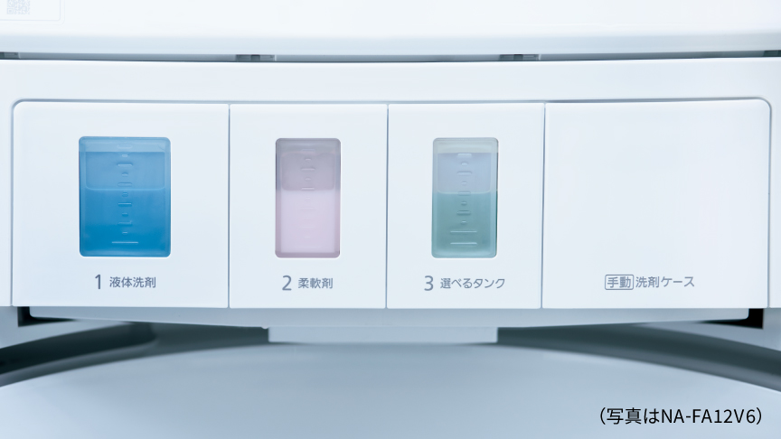 自動投入 | 特長 縦型洗濯機FAシリーズ | 洗濯機・衣類乾燥機 | Panasonic