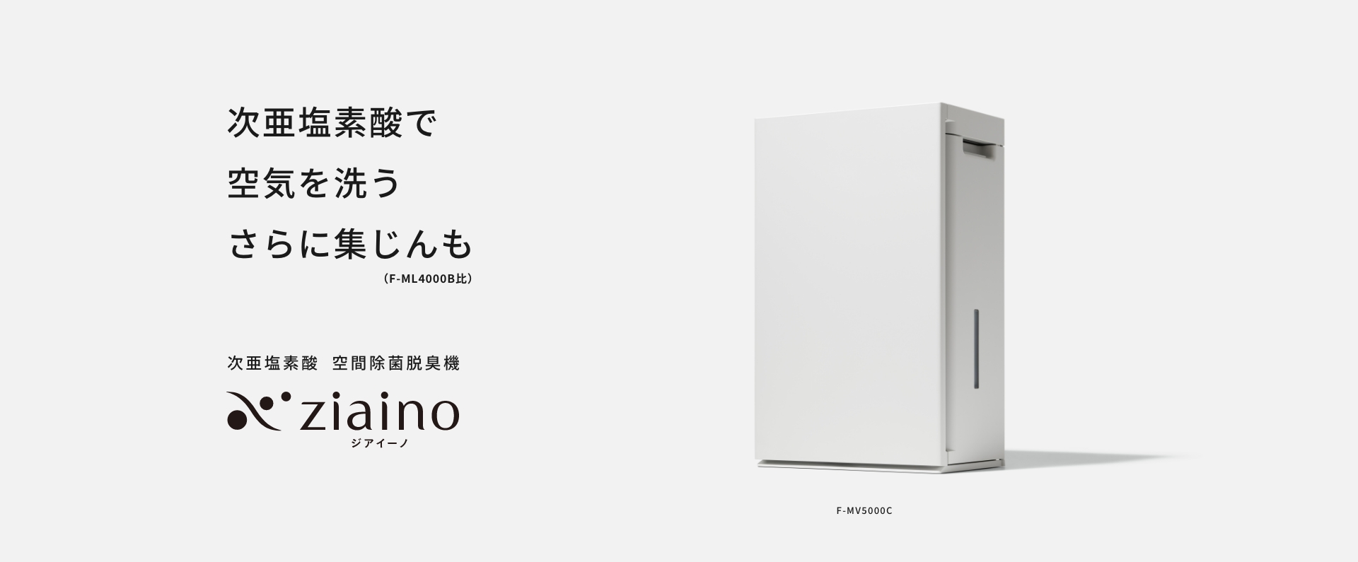 カテゴリー概要 | 次亜塩素酸 空間除菌脱臭機（ジアイーノ） | Panasonic