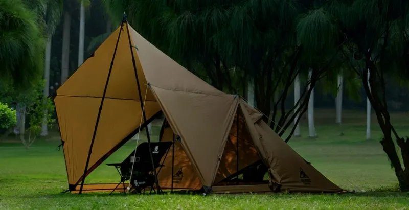 OneTigris PLATOONシェルターテント｜通気性も高く広々とした前室に