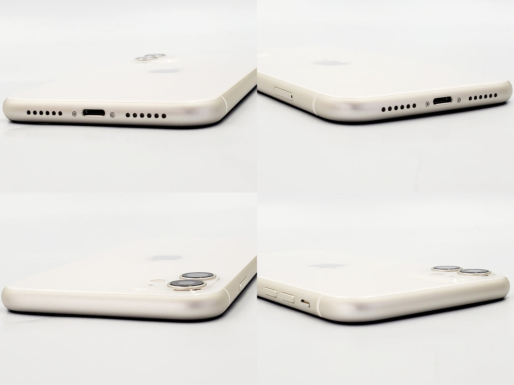 Cランク】SIMフリー iPhone11 128GB ホワイト MWM22J/A A2221