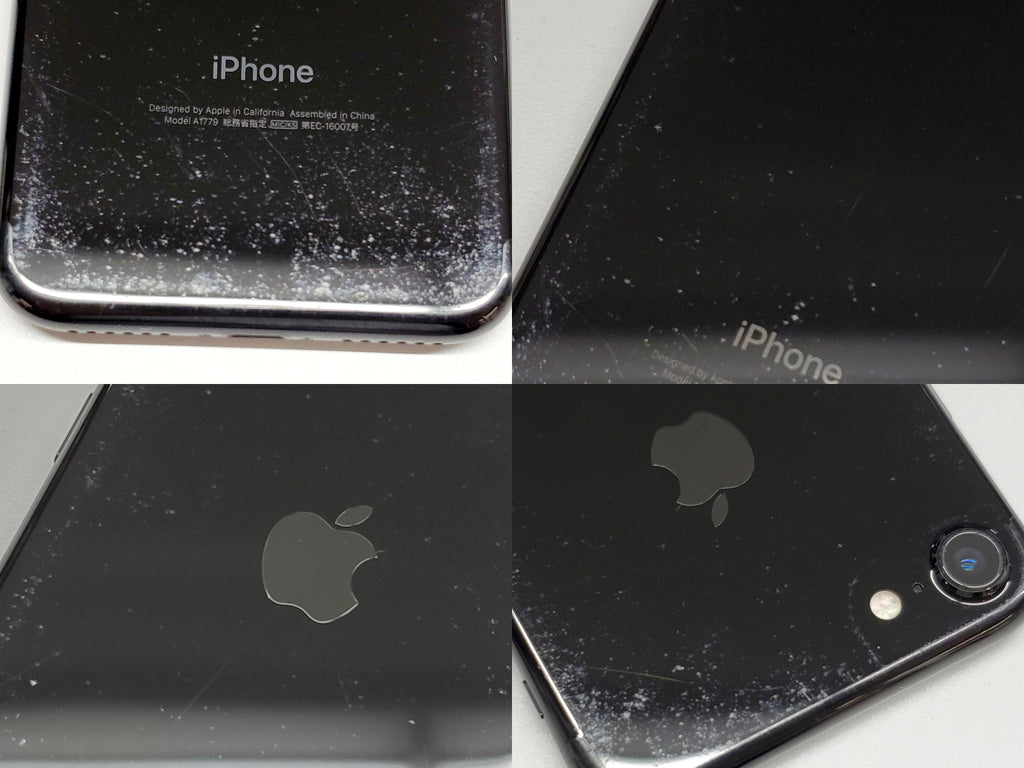 Cランク】SIMフリー iPhone7 256GB ジェットブラック NNCV2J/A (MNCV2J