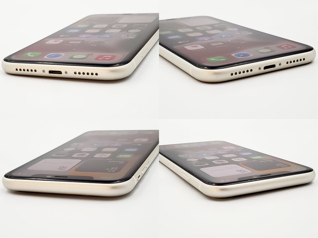 Bランク】SIMフリー iPhone11 64GB ホワイト MHDC3J/A A2221