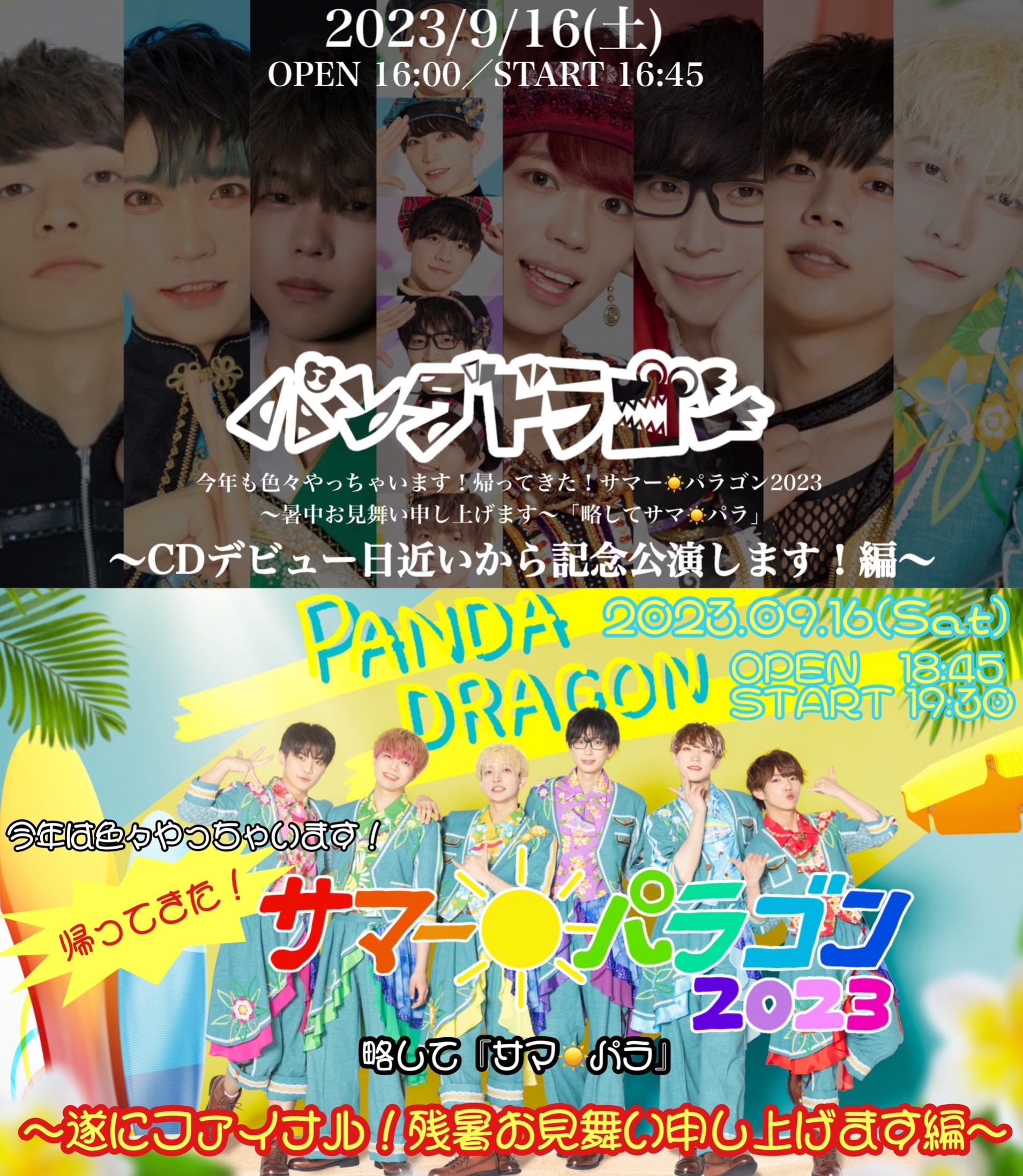 パンダドラゴン たいが バラ売り可 水 チェキ ハピカ パラゴン グッズ