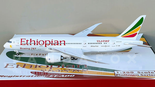 Ethiopian Airlines Boeing 787-8 ET-AOQ Phoenix PH2ETH089 20086