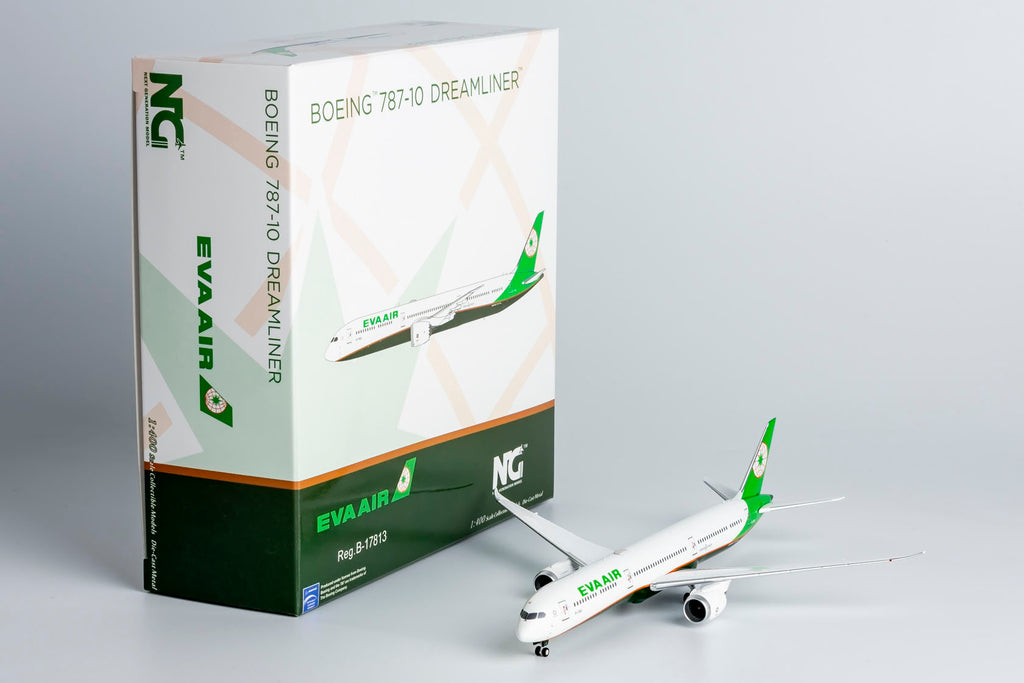 EVA Air Boeing 787-10 B-17813 NG Model 56021 Scale 1:400
