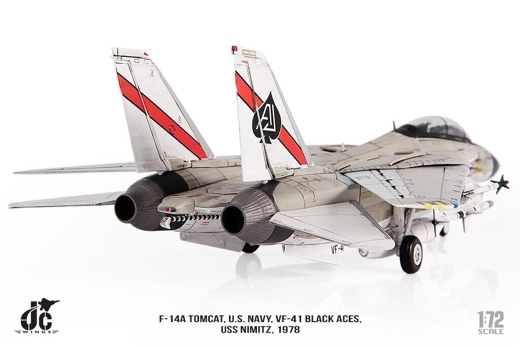 USN F-14A Tomcat AJ100 (VF-41 Black Aces, USS Nimitz, 1978) JC
