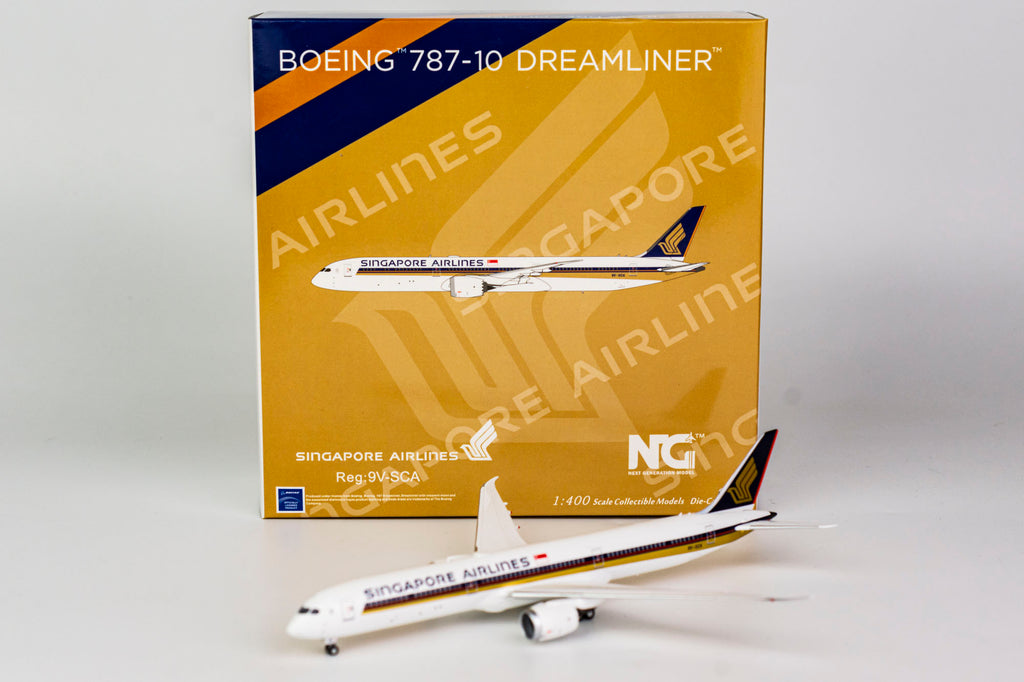 Singapore Airlines Boeing 787-10 9V-SCA NG Model 56007 Scale 1:400