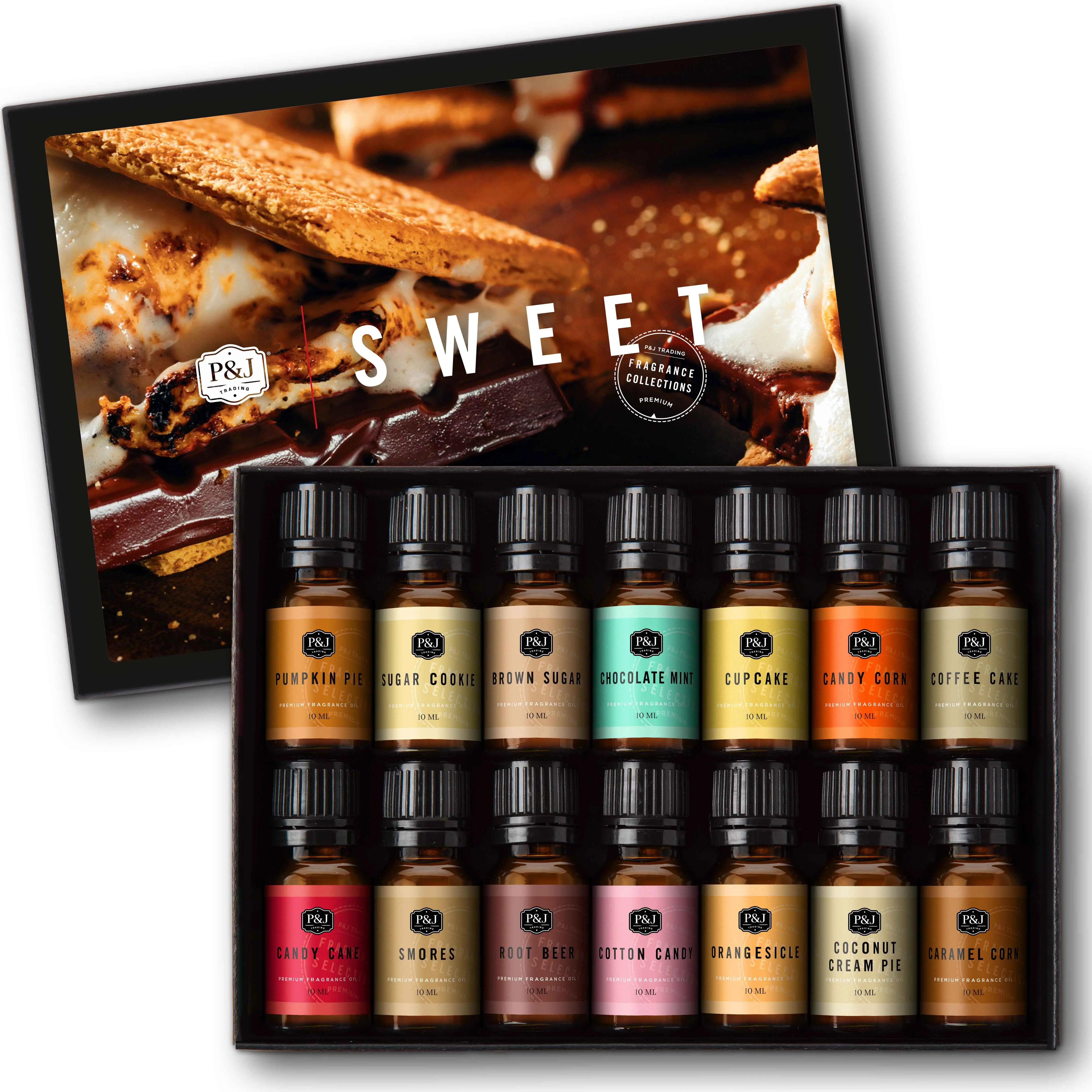 Sweet Set of 14 Fragrance Oils 10ml