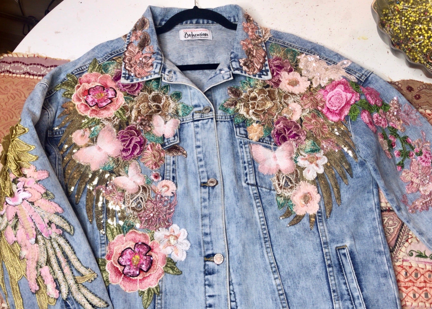 Tarot Jacket The Star Oversized | Pachamama Bohemian