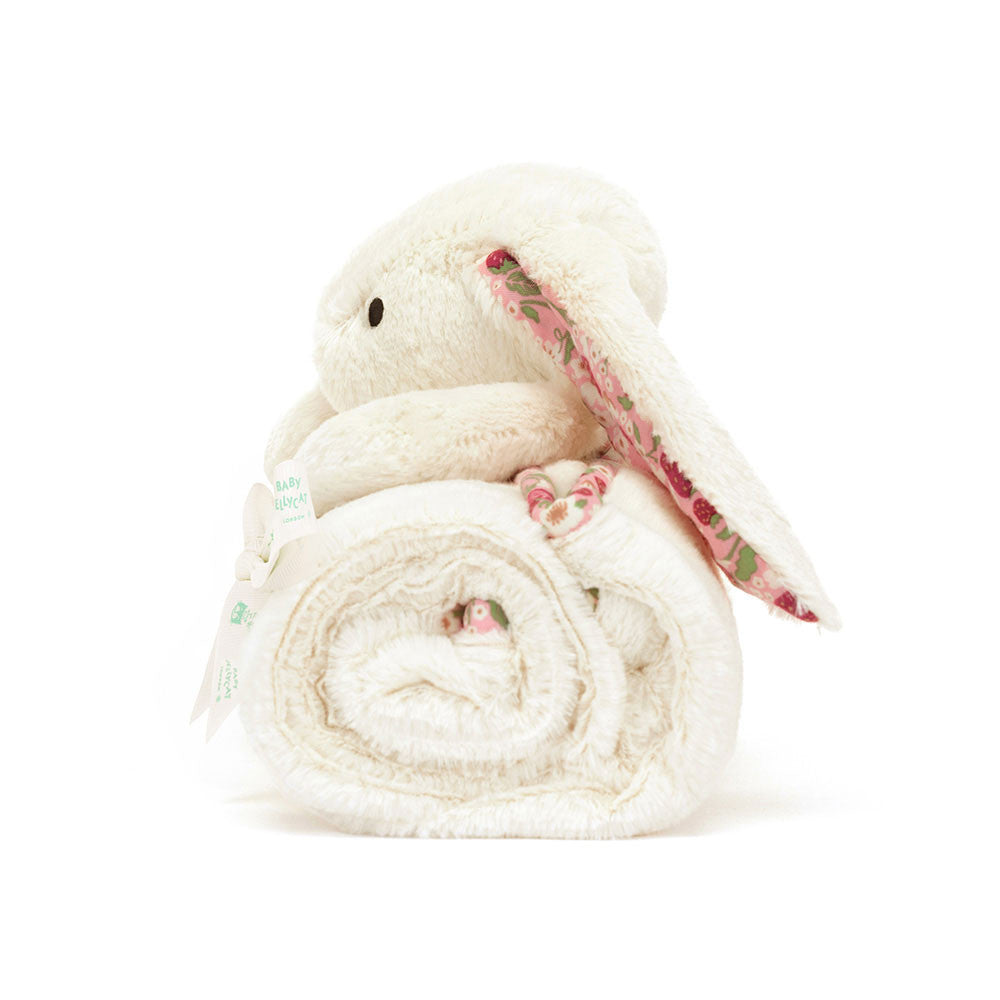 Blossom Cream Bunny 'Berry' Blankie by Jellycat – Pacifier Kids
