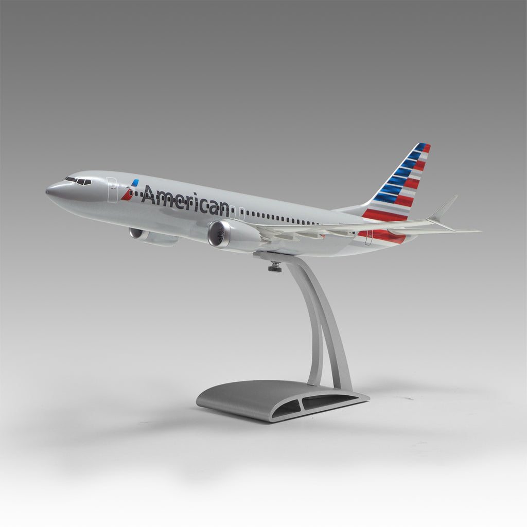 American Airlines 737 MAX 8 Aircraft Model in 1/100 Scale — The