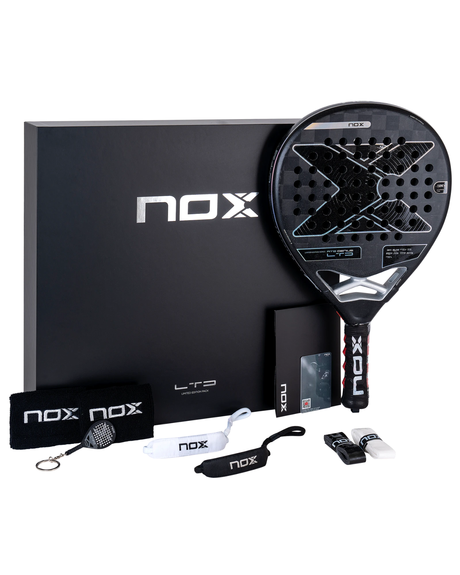 Nox AT2 Genius Padel Racket LIMITED Edition Pack Padel Racket