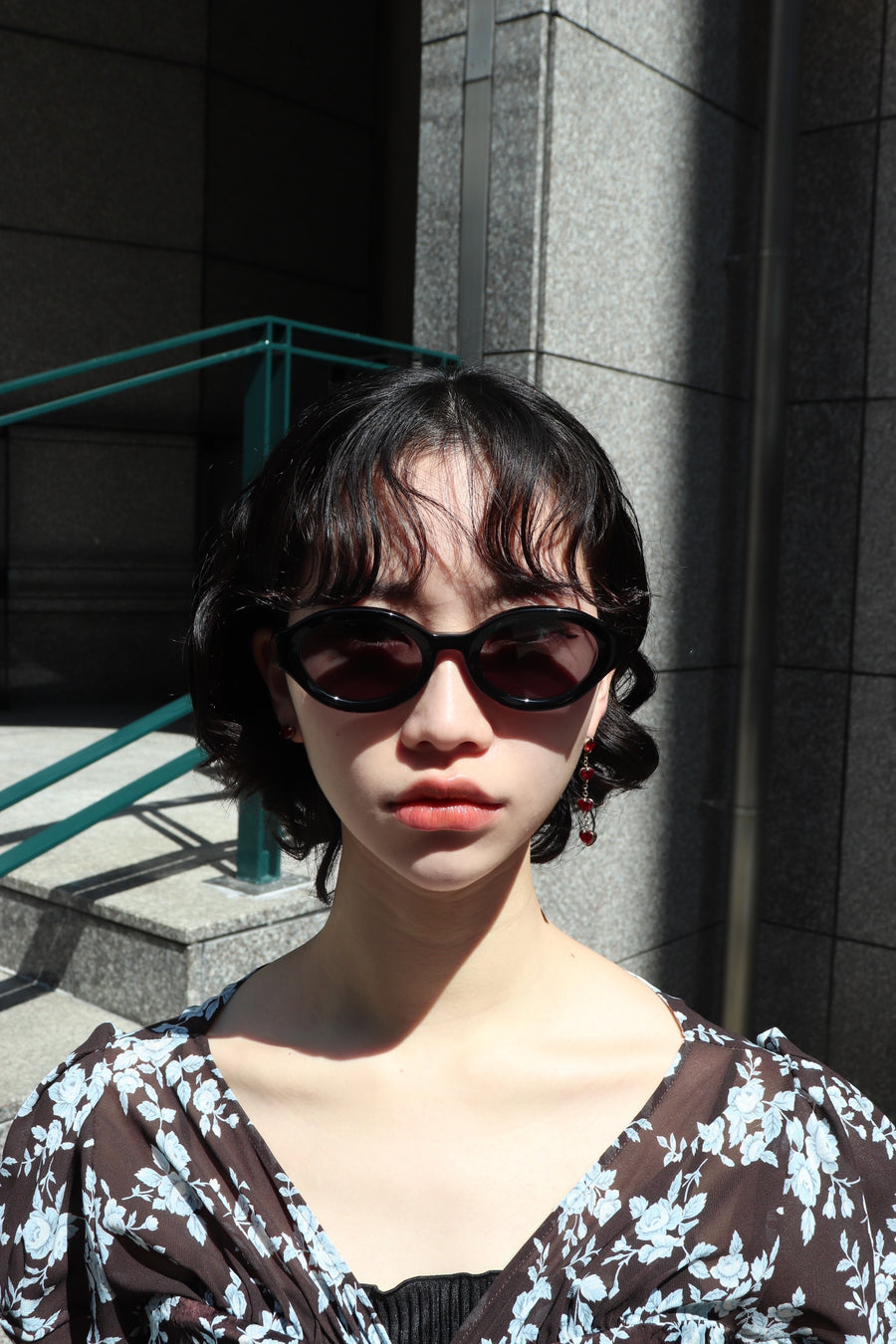 FETICO(フェティコ)のBLANC OVAL TELEVISION-CUT SUNGLASSESの通販