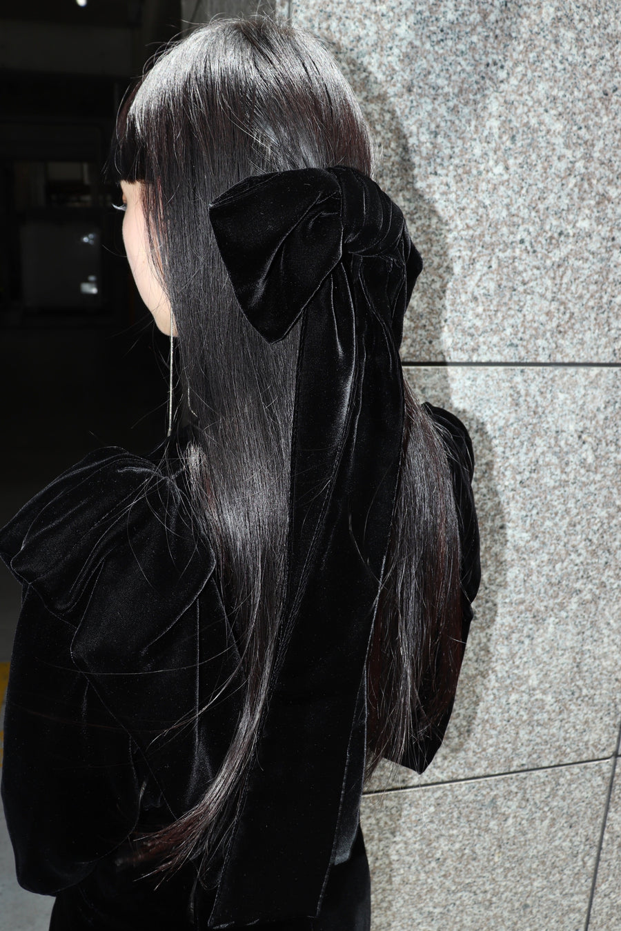 FETICO(フェティコ)のVELVET LONG BOW HAIR CLIPの通販｜PALETTE art