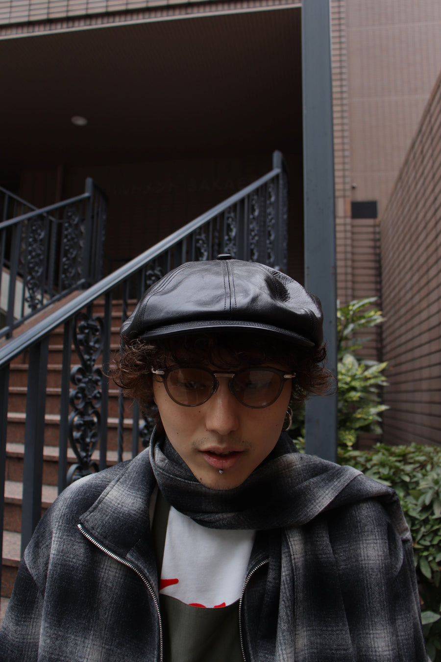 SOLARIS(ソラリス)のHORSEHIDE CASQUETTE SHALLOW-OLD BOYの通販