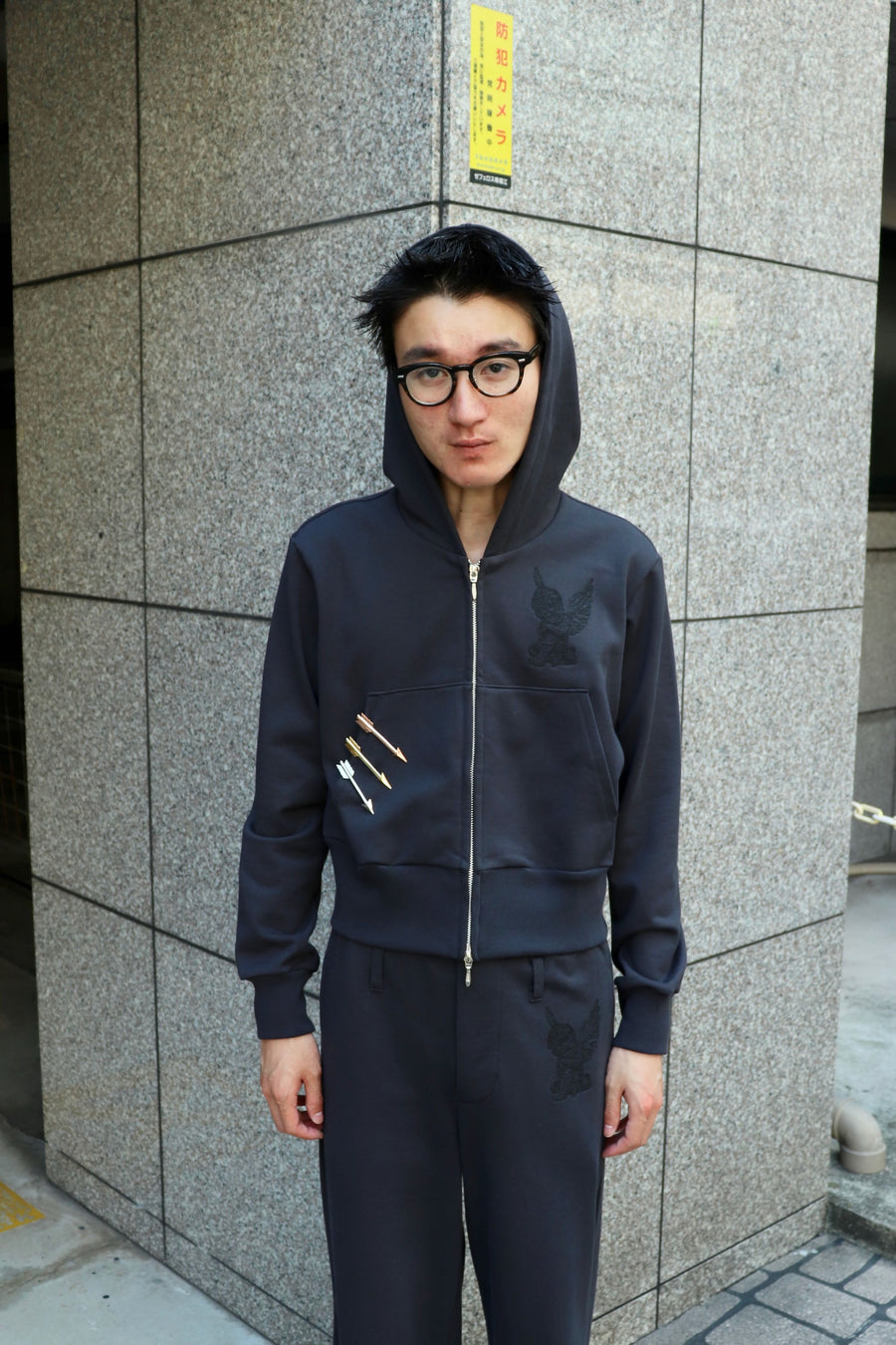 MASU(エムエーエスユー)のMB ZIP-UP HOODIE BLACKの通販｜PALETTE art