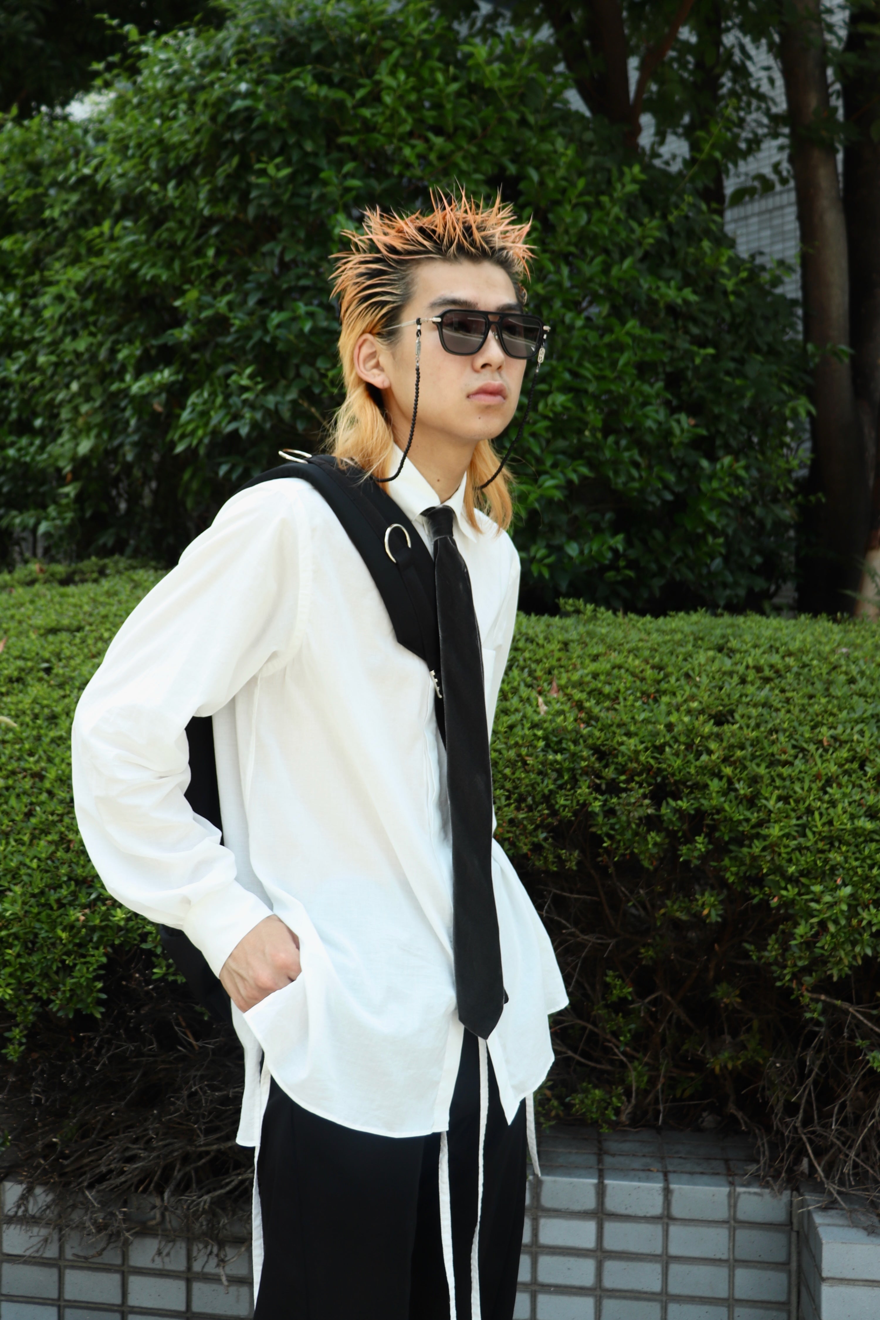 SOSHIOTSUKI(ソウシオオツキ)のJUZU GLASSES CHAIN BLACKの通販