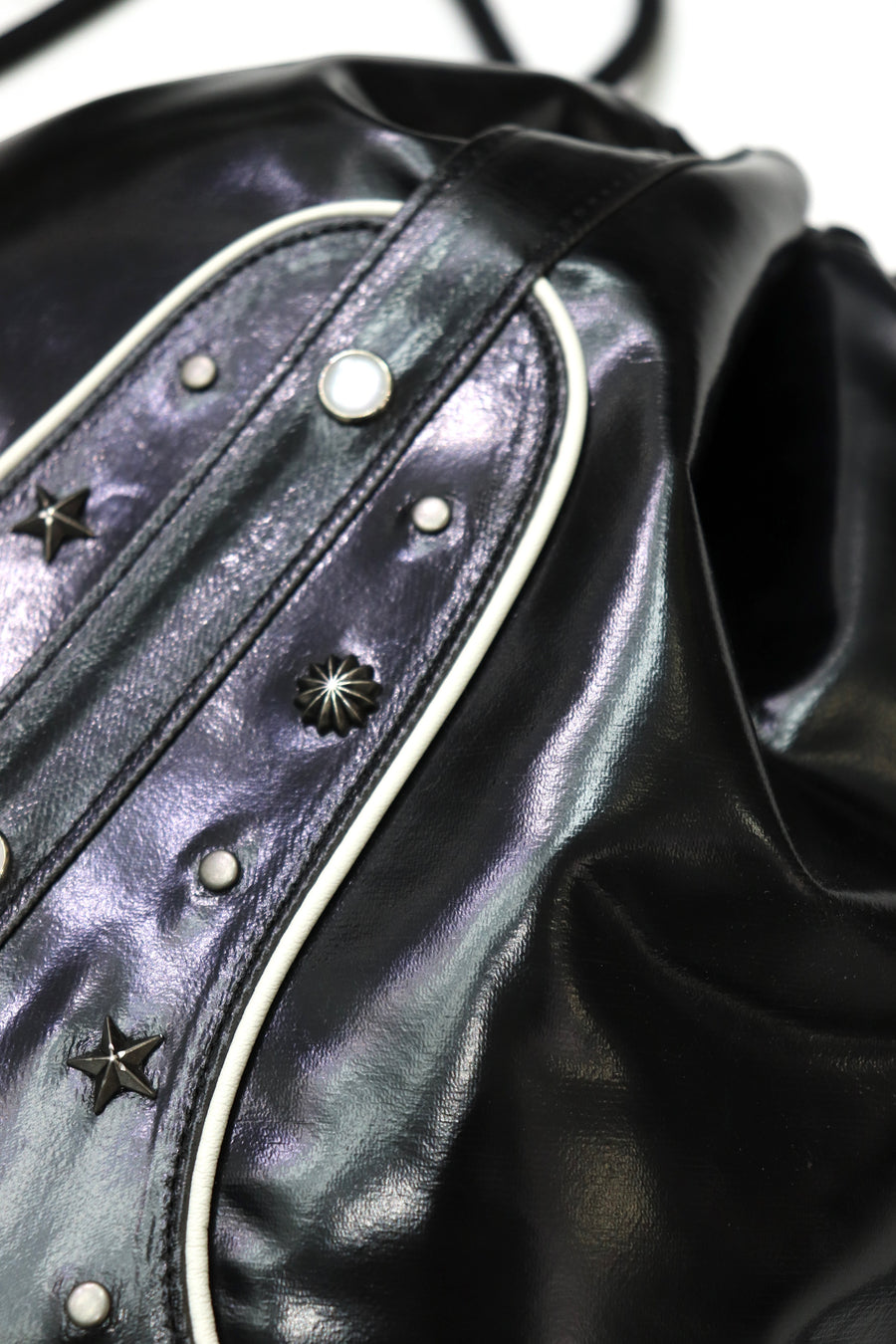 ANDERSSON BELL(アンダースンベル)のWESTERN DRAWSTRING BAG BLACKの