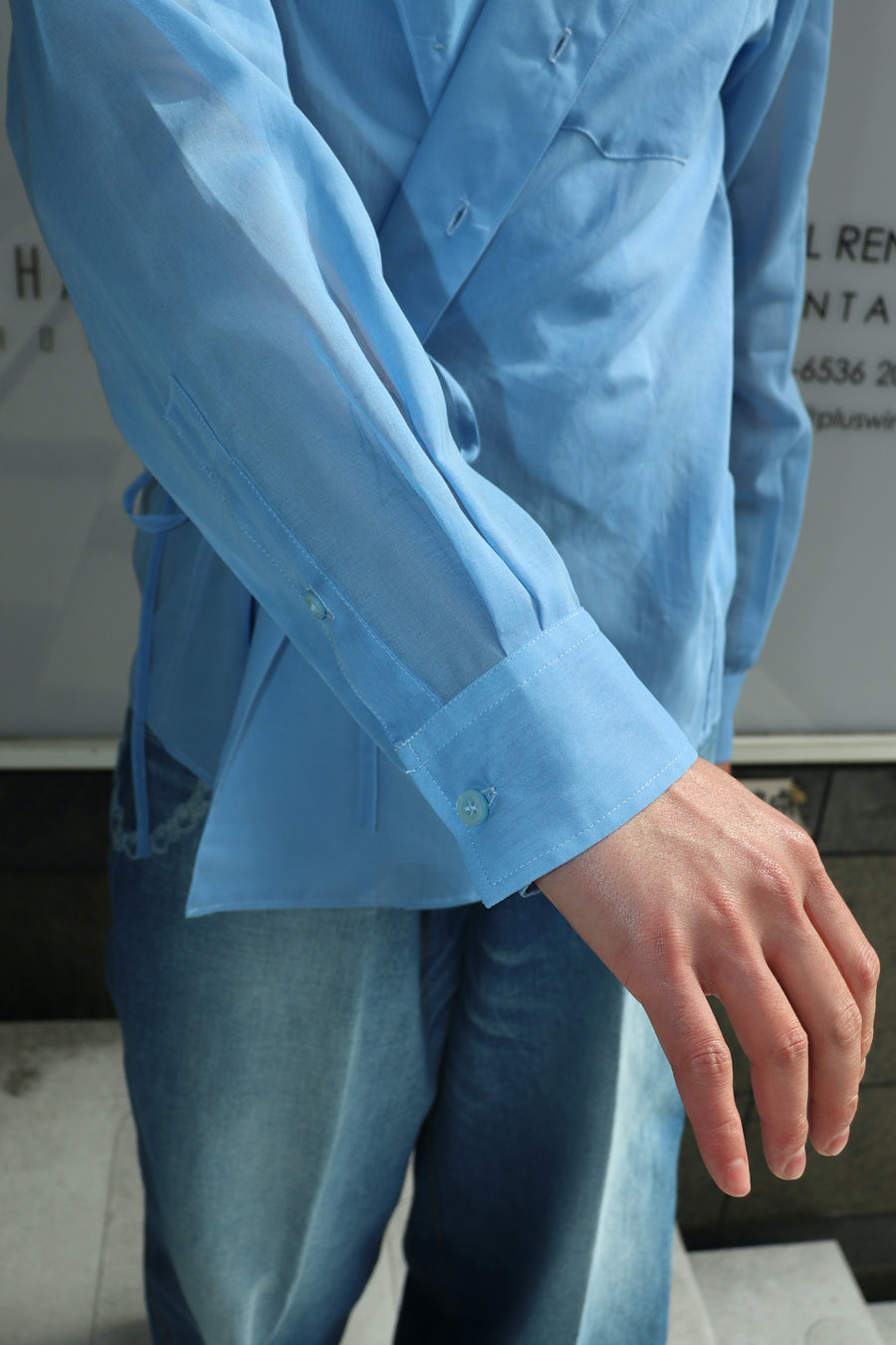 SOSHIOTSUKI's THE KIMONO BREASTED SHIRT mail order | Palette Art