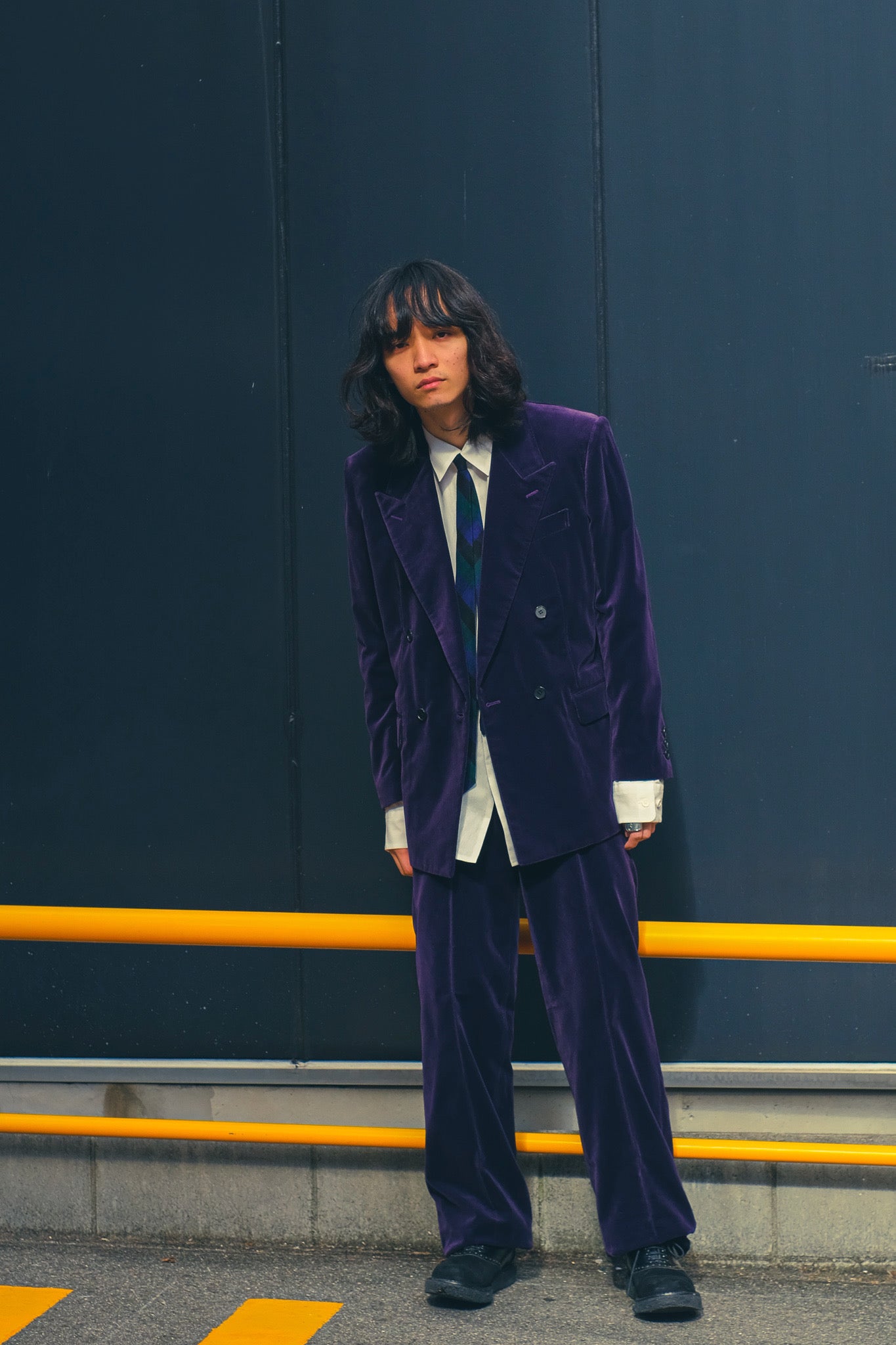 LITTLEBIG(リトルビッグ)のVelvet 4B Double Breasted Jacketの通販